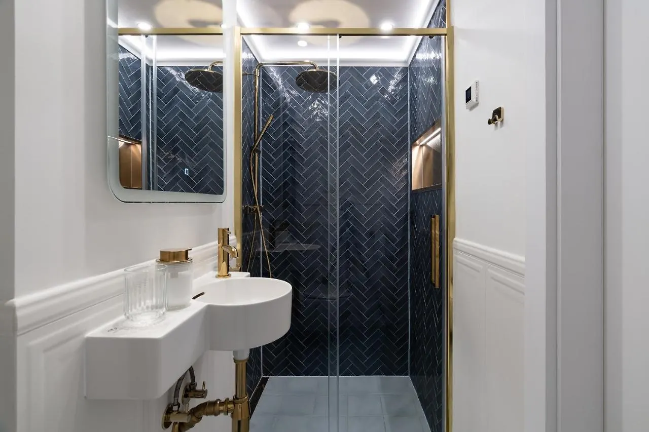 Sanhaus Apartments - Apartament Santorini - Dwie Sypialnie, Dwie Lazienki, Klimatyzacja 소포트 0*,